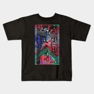 Circuit Layout Kids T-Shirt